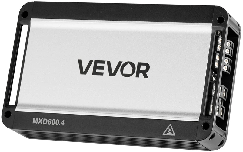 VEVOR Automobilinis garso stiprintuvas, 4 kanalų