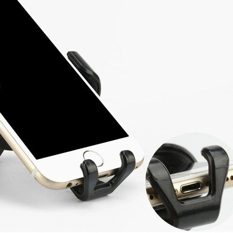„Hurtel Car Holder H01“ juodos spalvos gravitacinis automobilio laikiklis ventiliacijos grotelėms
