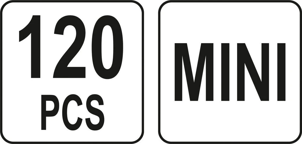 YATO MINI PLOKŠTIEJI SAUGIKLIAI 120vnt.