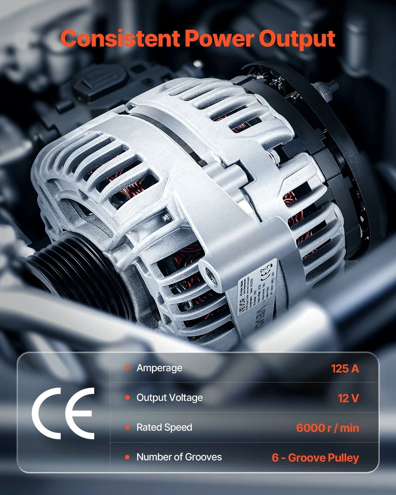 VEVOR Automobilio generatorius Chevy Impala ir Monte Carlo