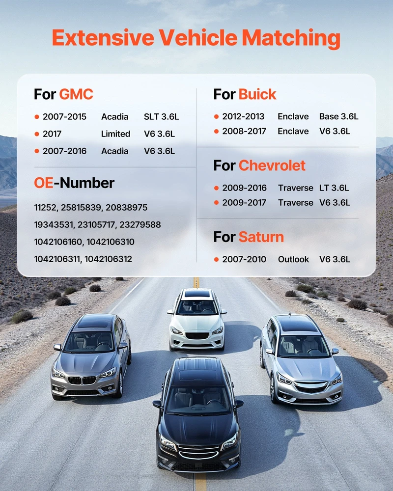 VEVOR Automobilio generatorius Buick ir GMC modeliams