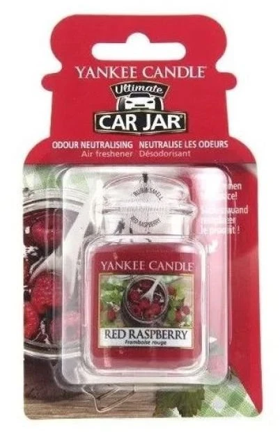 Automobilio kvapukas Yankee Ultimate Raudona Raspberry