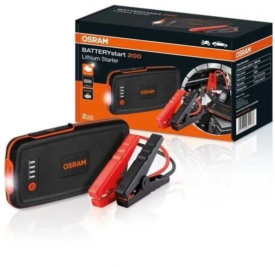 Prietaisas automobiliui užvesti Osram Starter 200