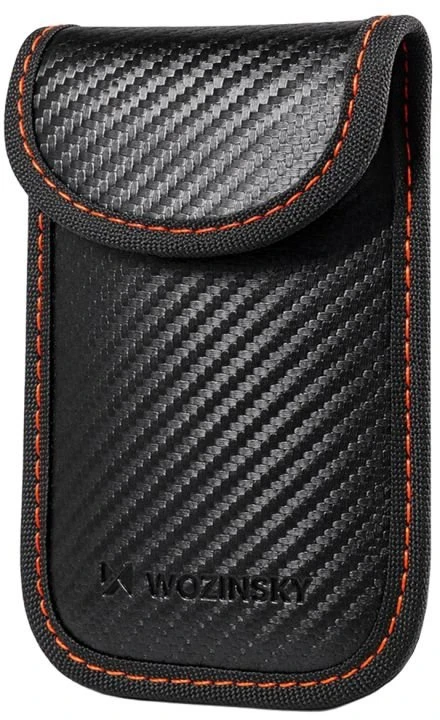 Wozinsky WPB-R14 RFID blokavimo dėklas raktams be rakto 14x9 cm - Juodas