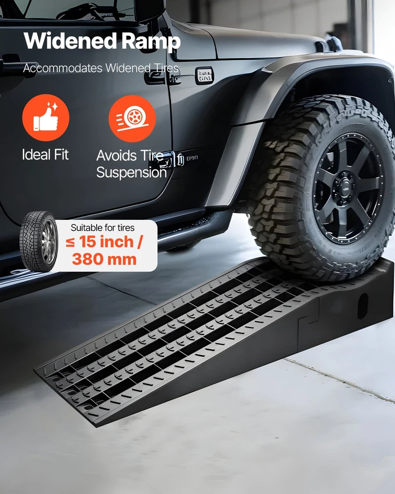 VEVOR Automobilių aptarnavimo pandusai, 2 vnt, 5897 kg