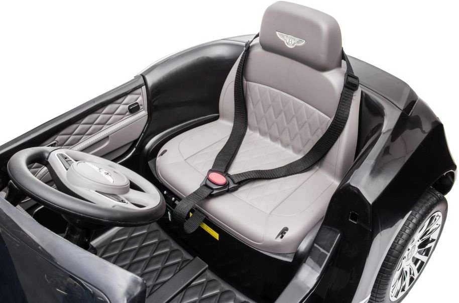 Lean Cars Vienvietis elektromobilis Bentley Mulsanne Lean Car, juodas