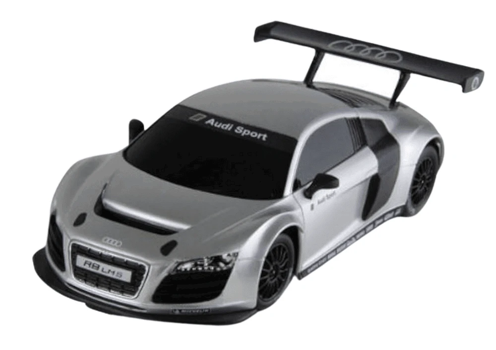 Rastar Nuotoliniu būdu valdomas automobilis Audi R8 LMS 1:24, sidabrinis