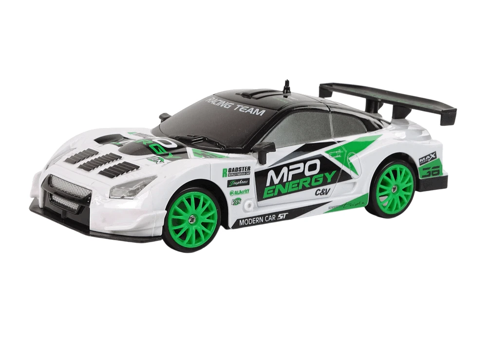 Lean Toys Nuotoliniu būdu valdomas DRIFT ralio automobilis su priedais