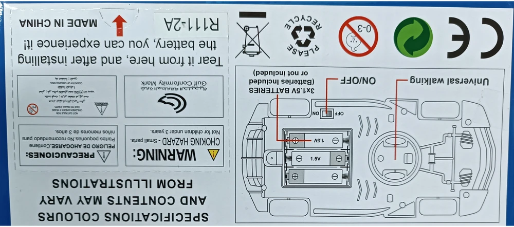 Automobilis su garso ir šviesos efektais