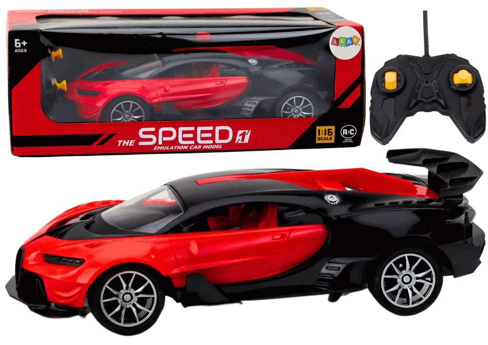 Lean Toys Nuotoliniu būdu valdomas sportinis automobilis