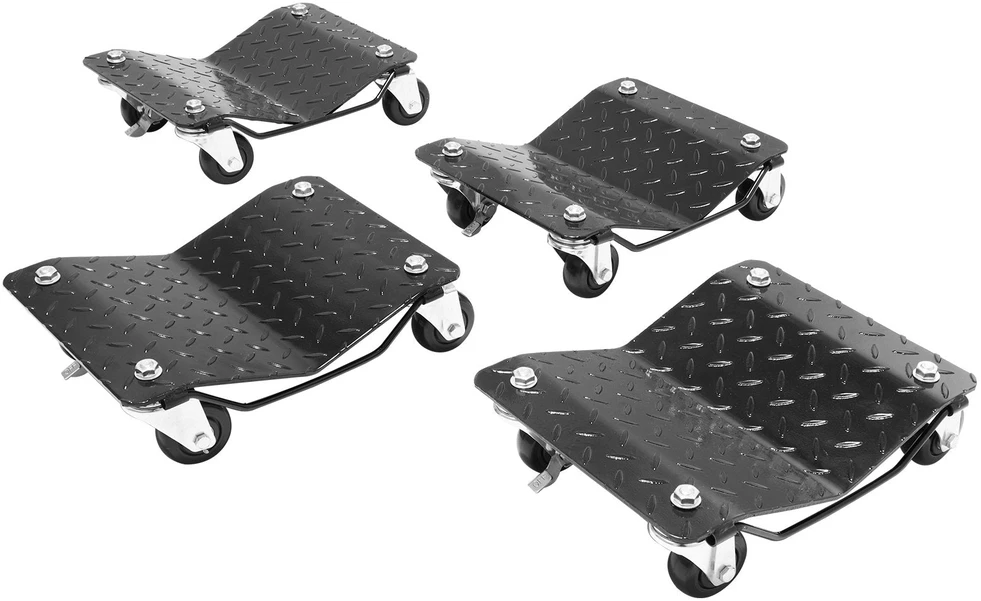VEVOR Automobilio ratų transportavimo platformos 4 vnt, 3 ton
