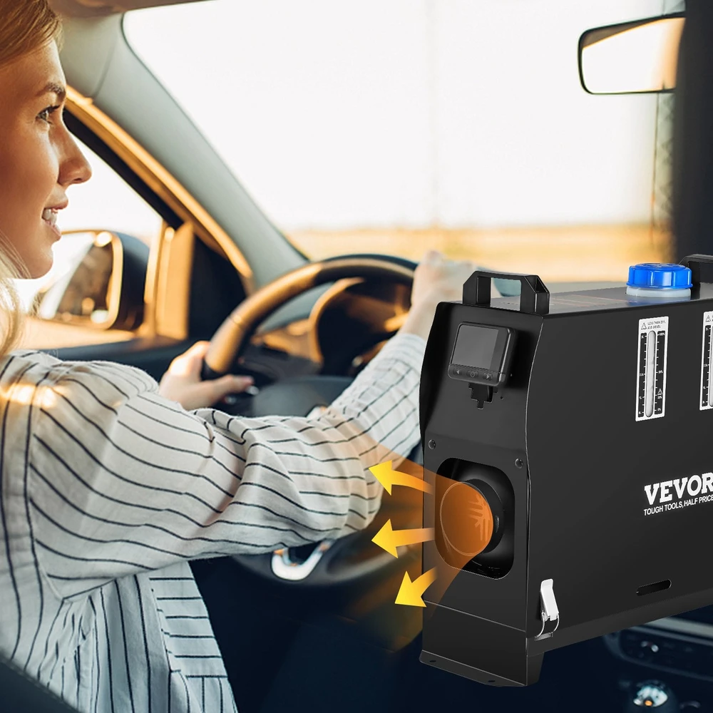 VEVOR 8 kW dyzelinis oro šildytuvas su LCD jungikliu
