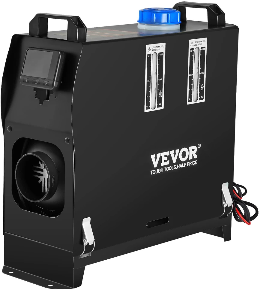 VEVOR 8 kW dyzelinis oro šildytuvas su LCD jungikliu