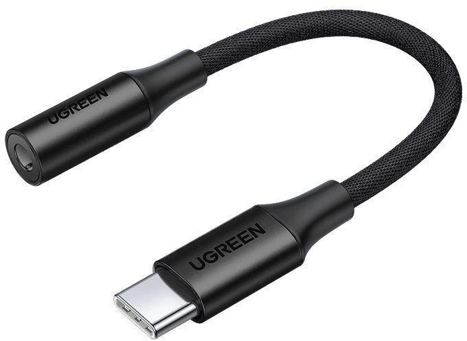UGREEN AV161 USB-C audio adapteris į 3.5mm jack - Juodas