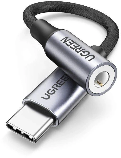 UGREEN AV161 USB-C audio adapteris į 3.5mm jack - Juodas