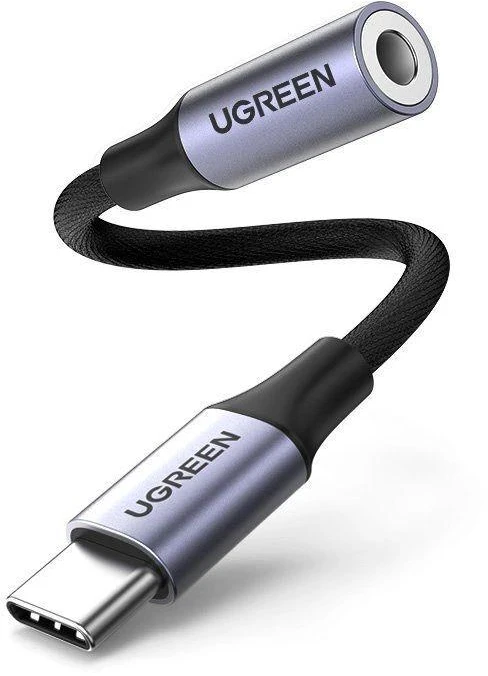 UGREEN AV161 USB-C audio adapteris į 3.5mm jack - Juodas