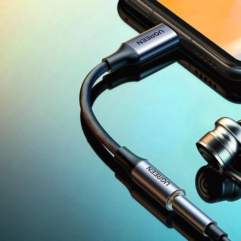 UGREEN AV161 USB-C audio adapteris į 3.5mm jack - Juodas