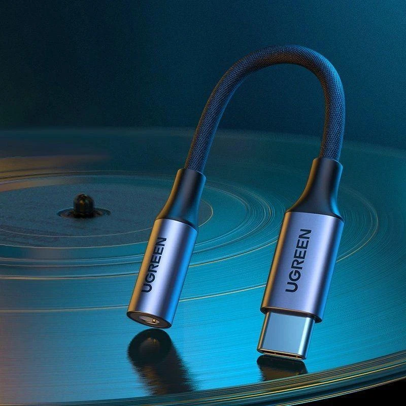 UGREEN AV161 USB-C audio adapteris į 3.5mm jack - Juodas