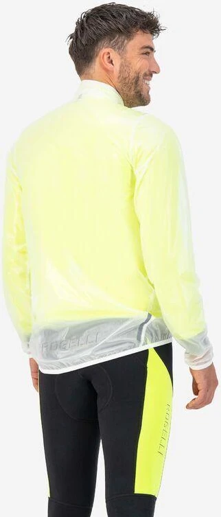 Avarinė lietaus striukė balta 2XL Rogelli
