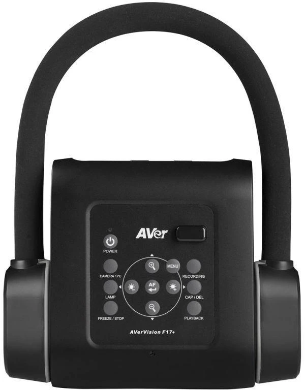 AVV AVer F17+ dokumentų kamera Juoda 25,4 / 3,06 mm (1 / 3.06″) CMOS USB 3.2 Gen 1 (3.1 Gen 1)