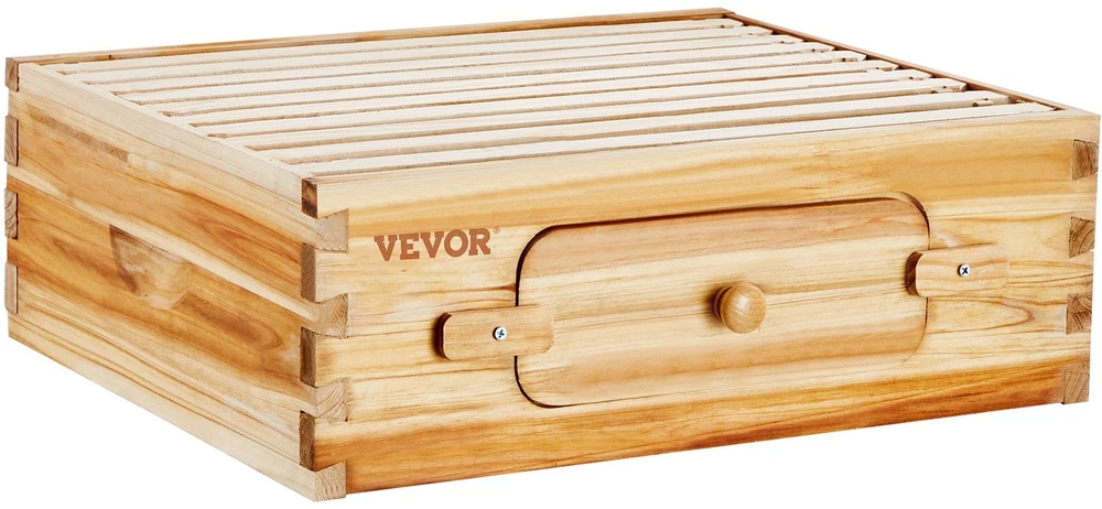 VEVOR Vidutinė Langstrotho avilys su akriliniais langais