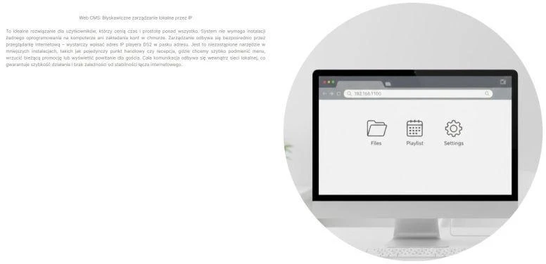 AVTEK DS2 65" INFORMACINIS MONITORIUS