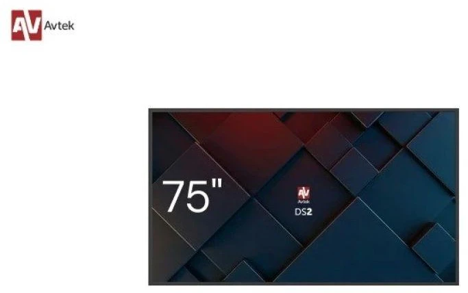 Avtek DS2 75" information display