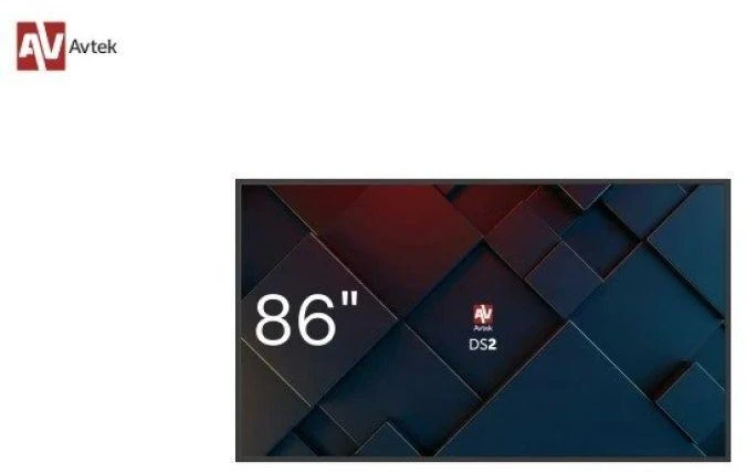 AVTEK DS2 86" INFORMACINIS MONITORIUS