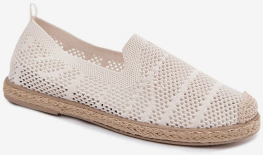 Ažūrinės tekstilinės espadrilės Step in style