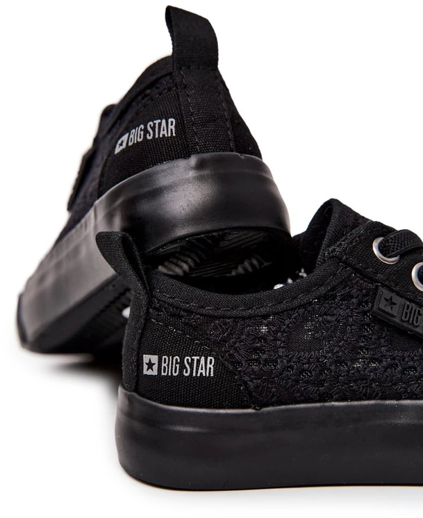 Ažūriniai sportbačiai Big Star Juodi
