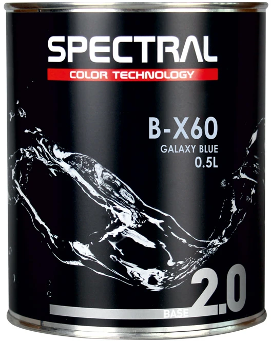SPECTRAL B-X60 GALAXY Mėlynas 0.5L