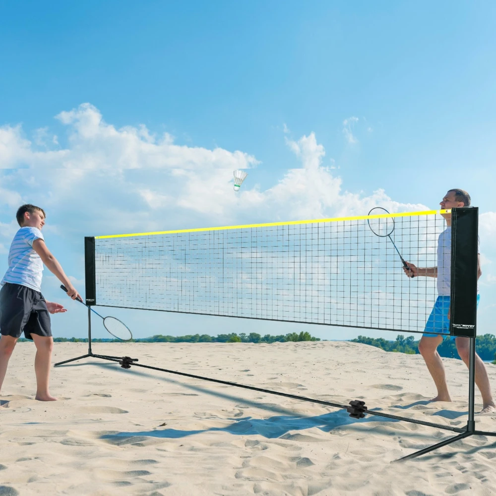 VEVOR Reguliuojamo aukščio tinklinio ir badmintono tinklas