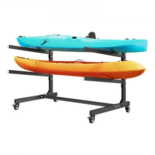 VEVOR Dviejų baidarių laikiklis su ratukais