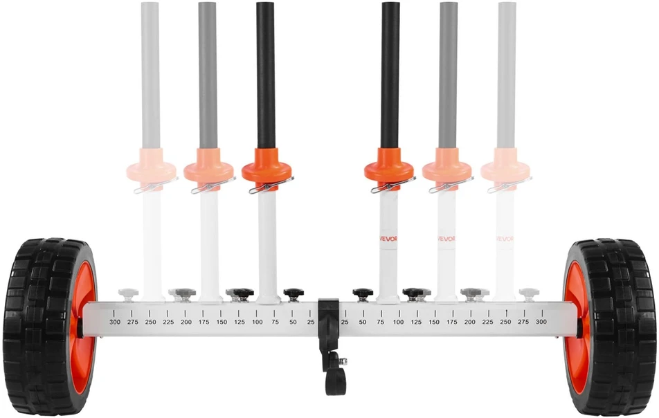 VEVOR Kanojų ir baidarių vežimėlis su 25 cm PU ratais