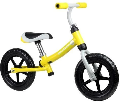Balansinis dviratukas KINDERLINE (geltonas)