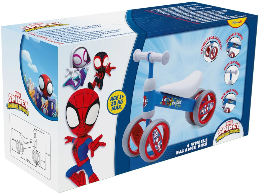 Vaikiškas dviratis Spidey 59557. mėlynas col.. 5.5"