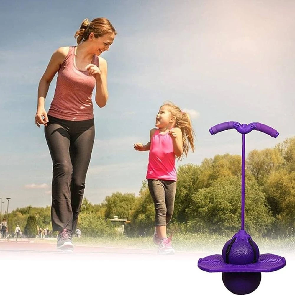 Ikonka Balansinis šokliukas "POGO" violetinis