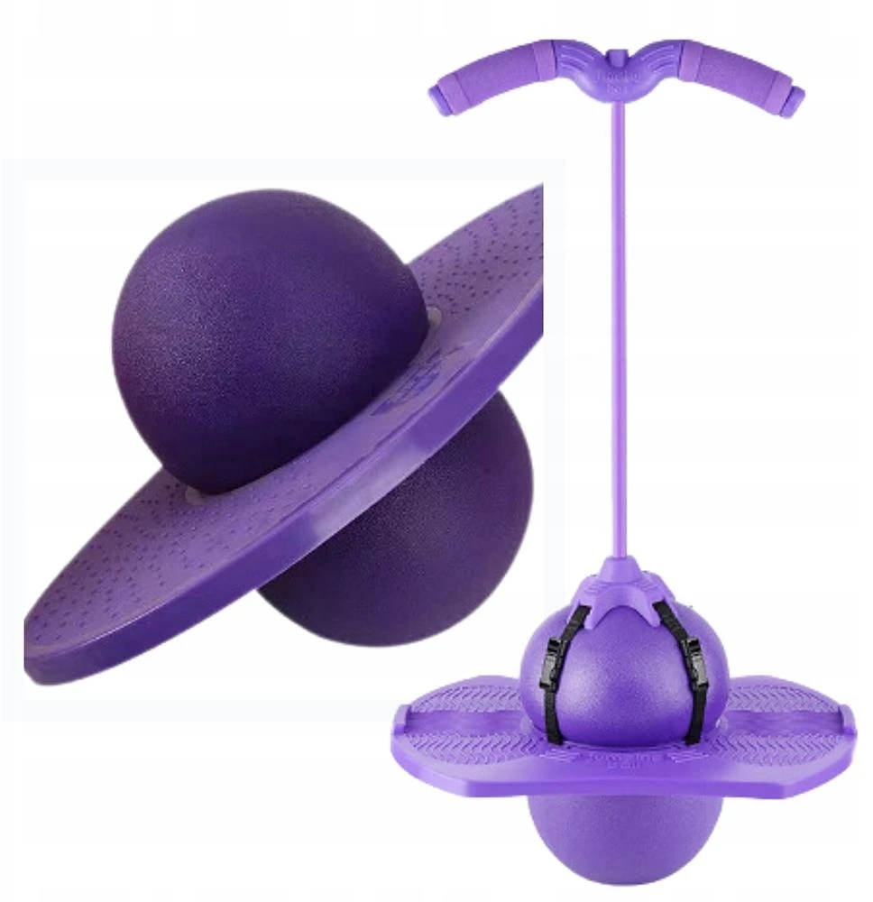 Ikonka Balansinis šokliukas "POGO" violetinis