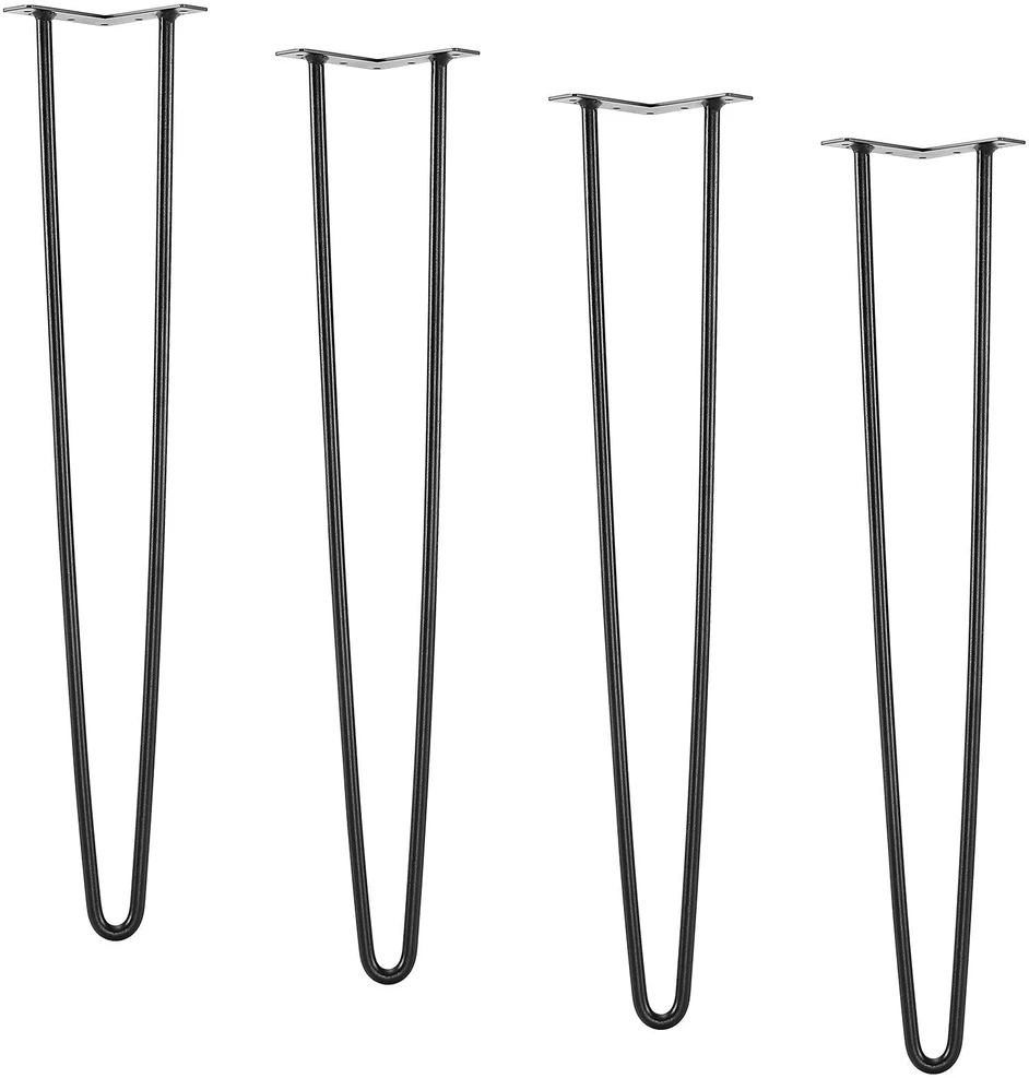 VEVOR 711 mm metalinės plaukelių kojos baldams