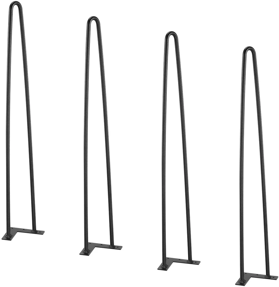 VEVOR 711 mm metalinės plaukelių kojos baldams