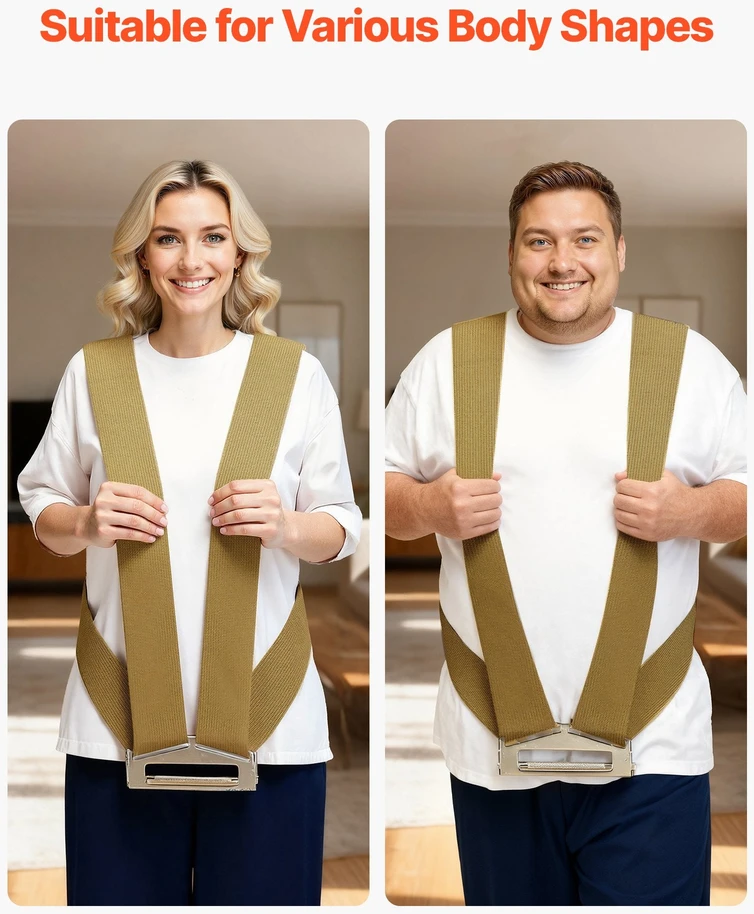 VEVOR Kėlimo diržai dviem asmenims iki 454 kg
