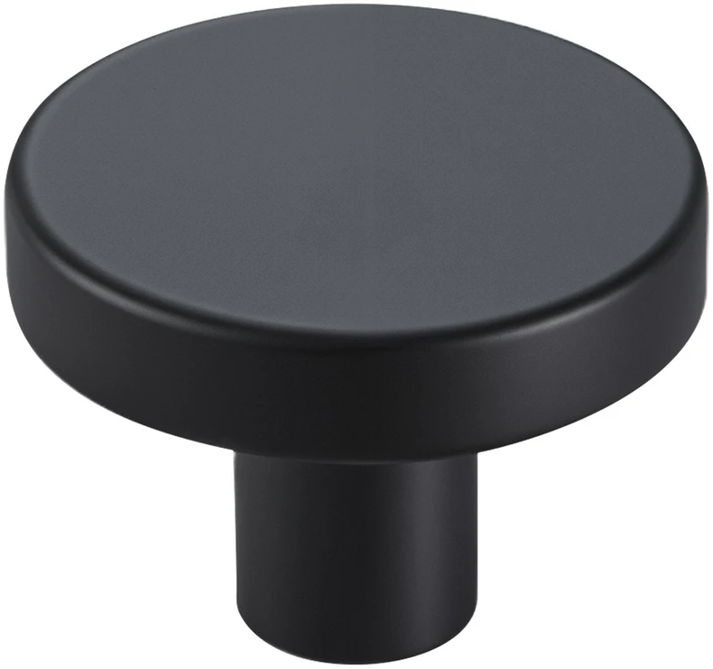 VEVOR juodi 32 mm spintelės rankenėlės 10 vnt.