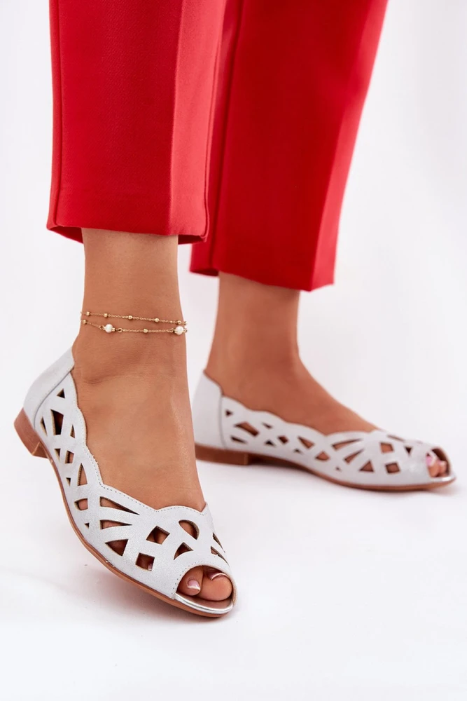 Balerinos su ažūriniais išpjovimais Step in style