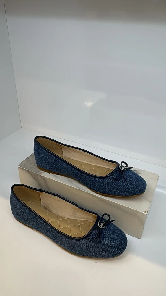 Baleriny moterims Michael Kors 49S6SVFP1D ciemnoniebieskie