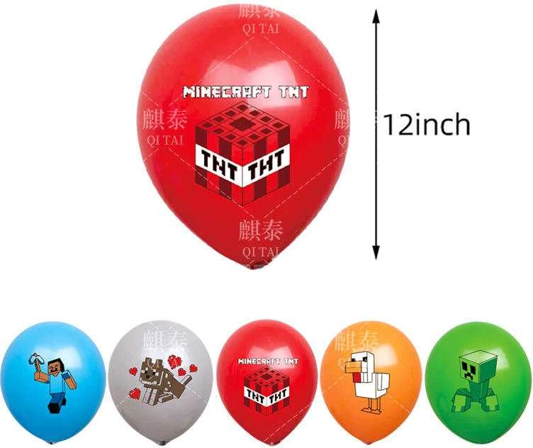 Balionai Minecraft, 20 vnt.