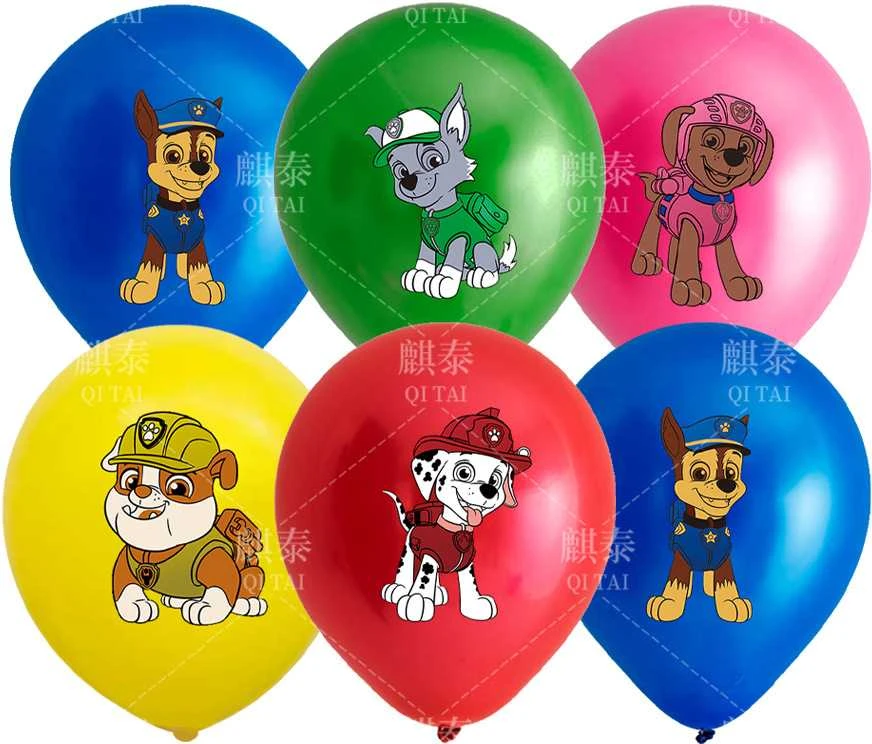 Balionai „Paw Patrol” 18 vnt
