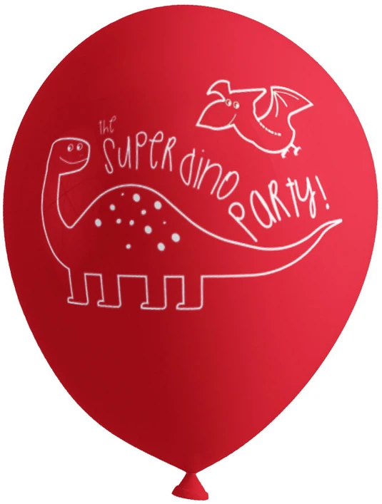 Balionai su dinozaurais – Šventės dekoracija