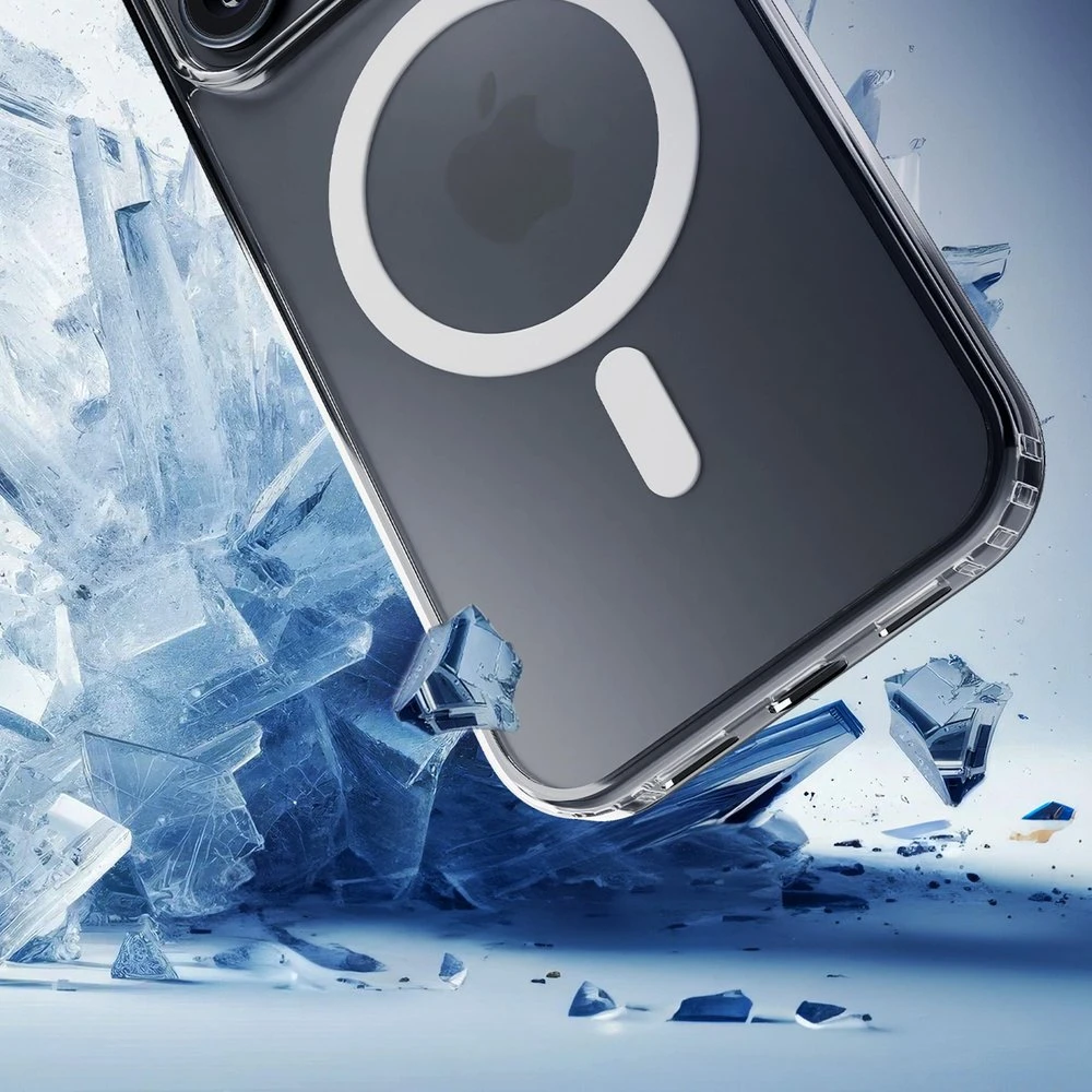 3MK Frosty MagDėklas Dėklas Apple iPhone 17 baltos spalvos