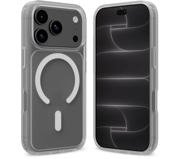 Balta „MagSafe“ dėklas iPhone 18 Pro Max / 17 Pro Max