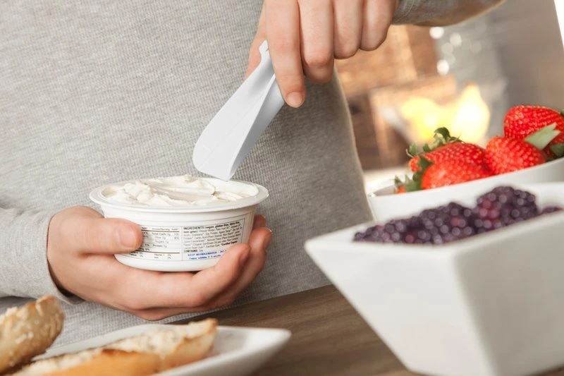Quirky Scoop - Measuring Spoon and Spreading Peilis (Baltas)